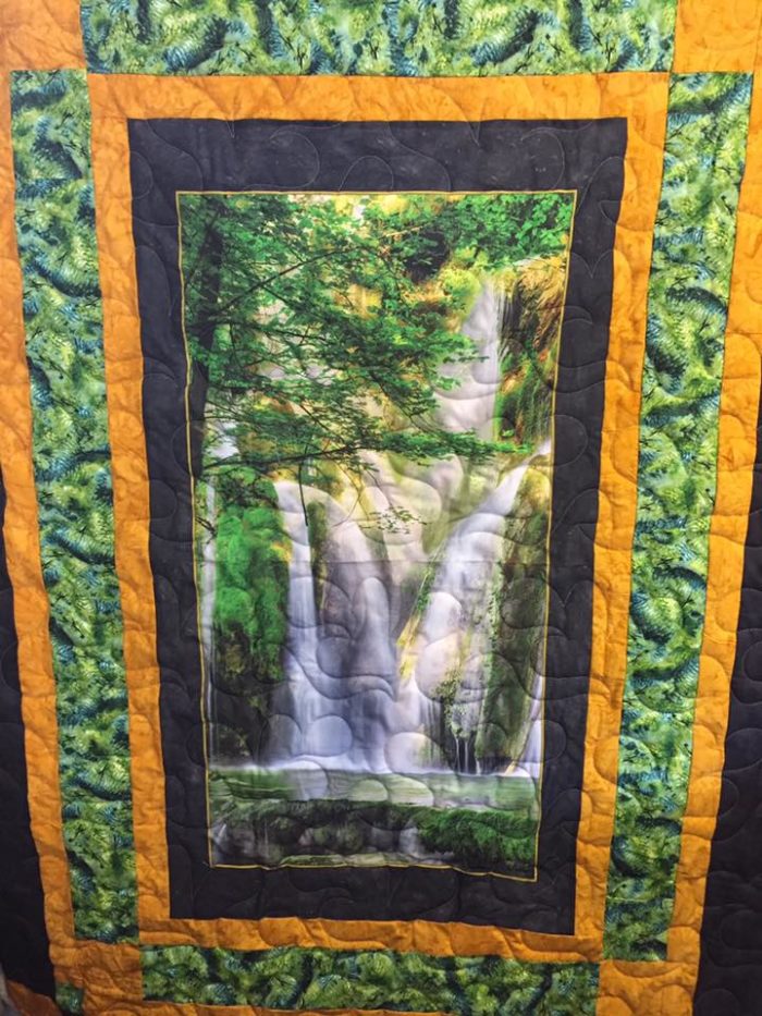 Heart Quilt Shop - Custom made quilts in Harrison, AR | Waterfall